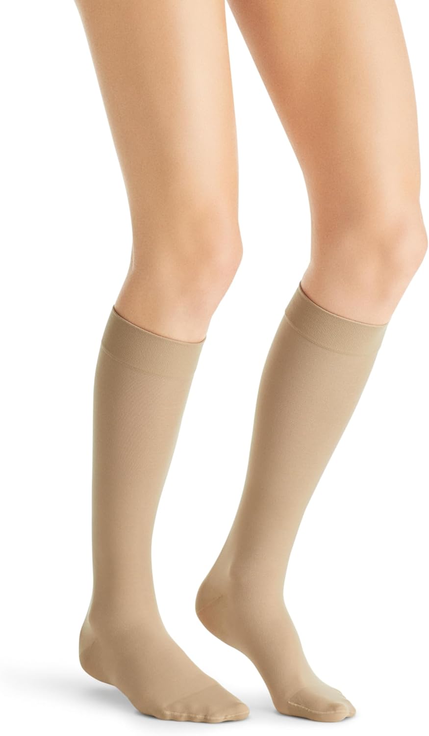 Jobst Ultra Sheer Knee High Open Toe 15-20 Large Natural